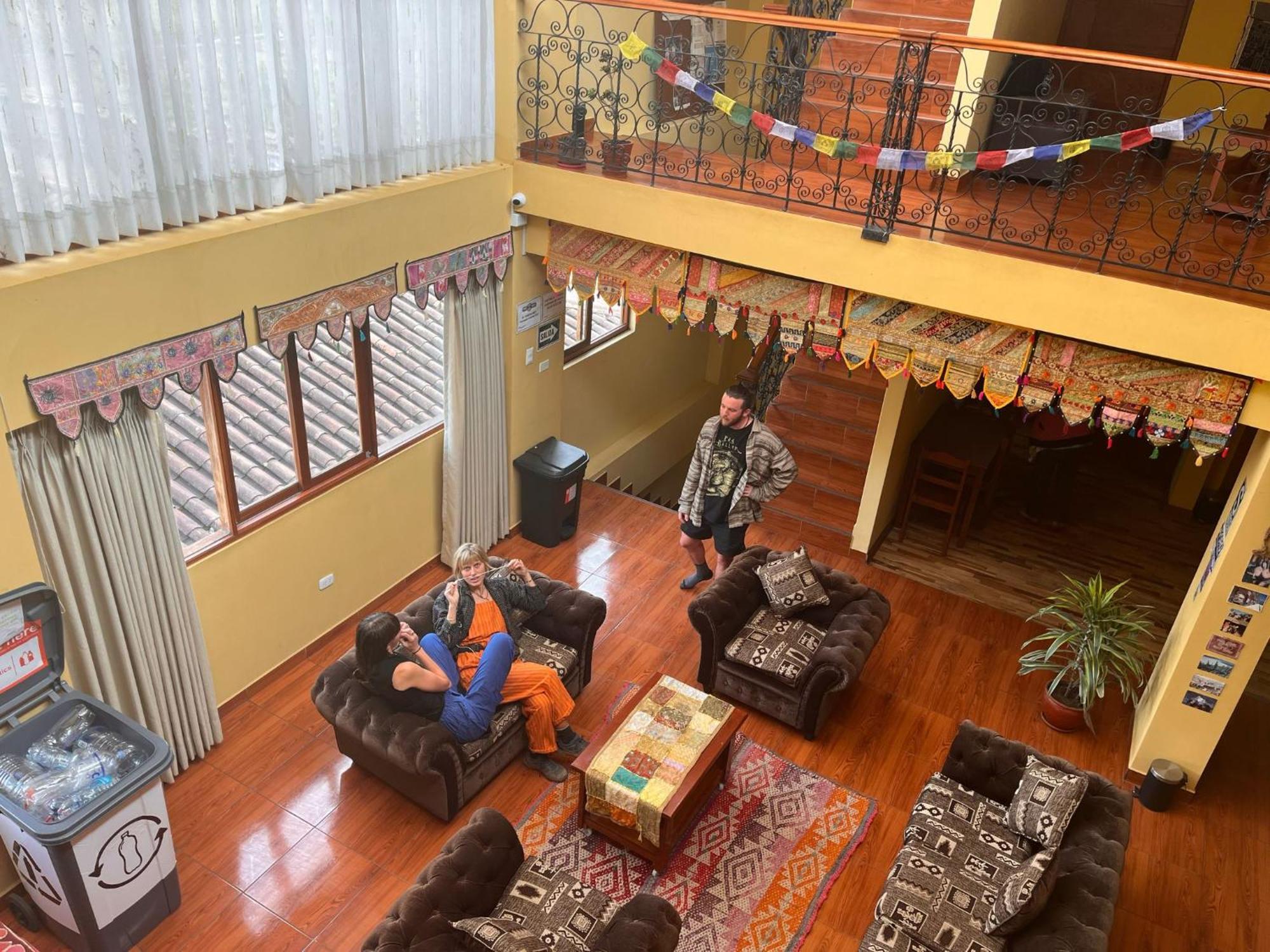 El Parche Rutero Hostel ピサック エクステリア 写真