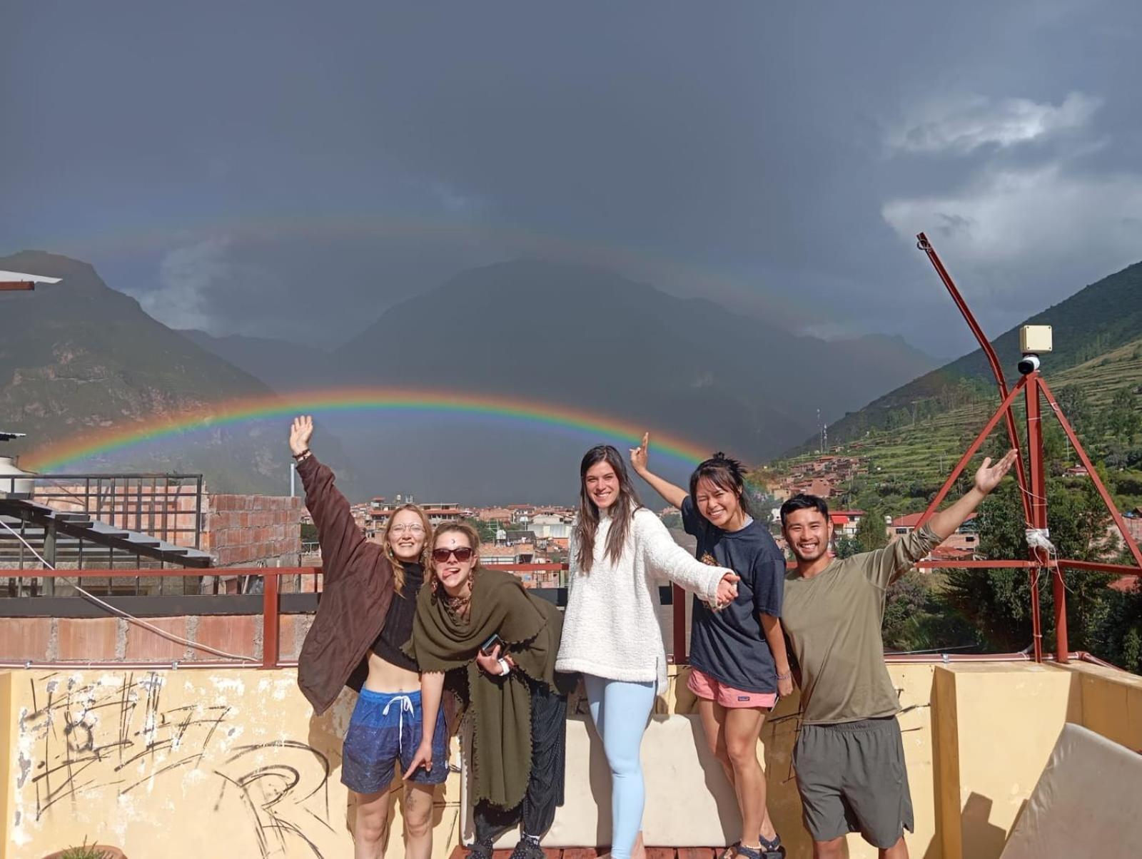 El Parche Rutero Hostel ピサック エクステリア 写真