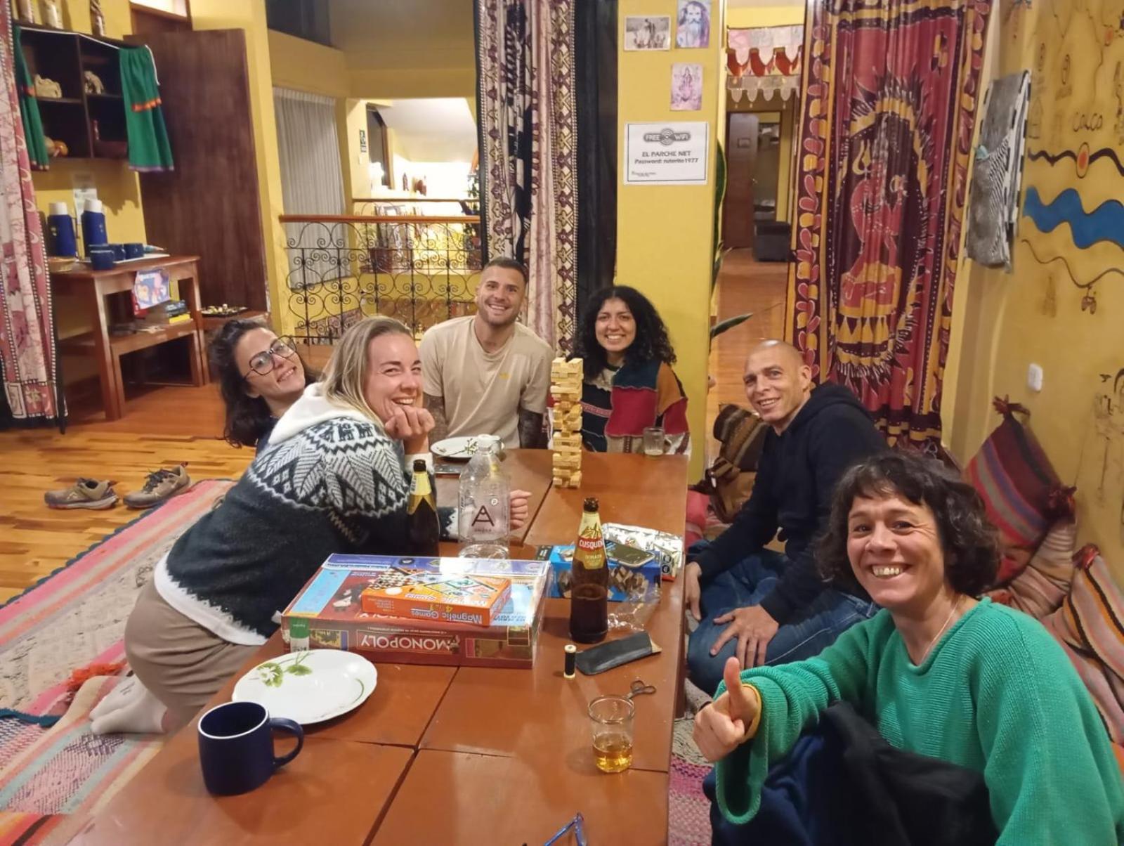 El Parche Rutero Hostel ピサック エクステリア 写真