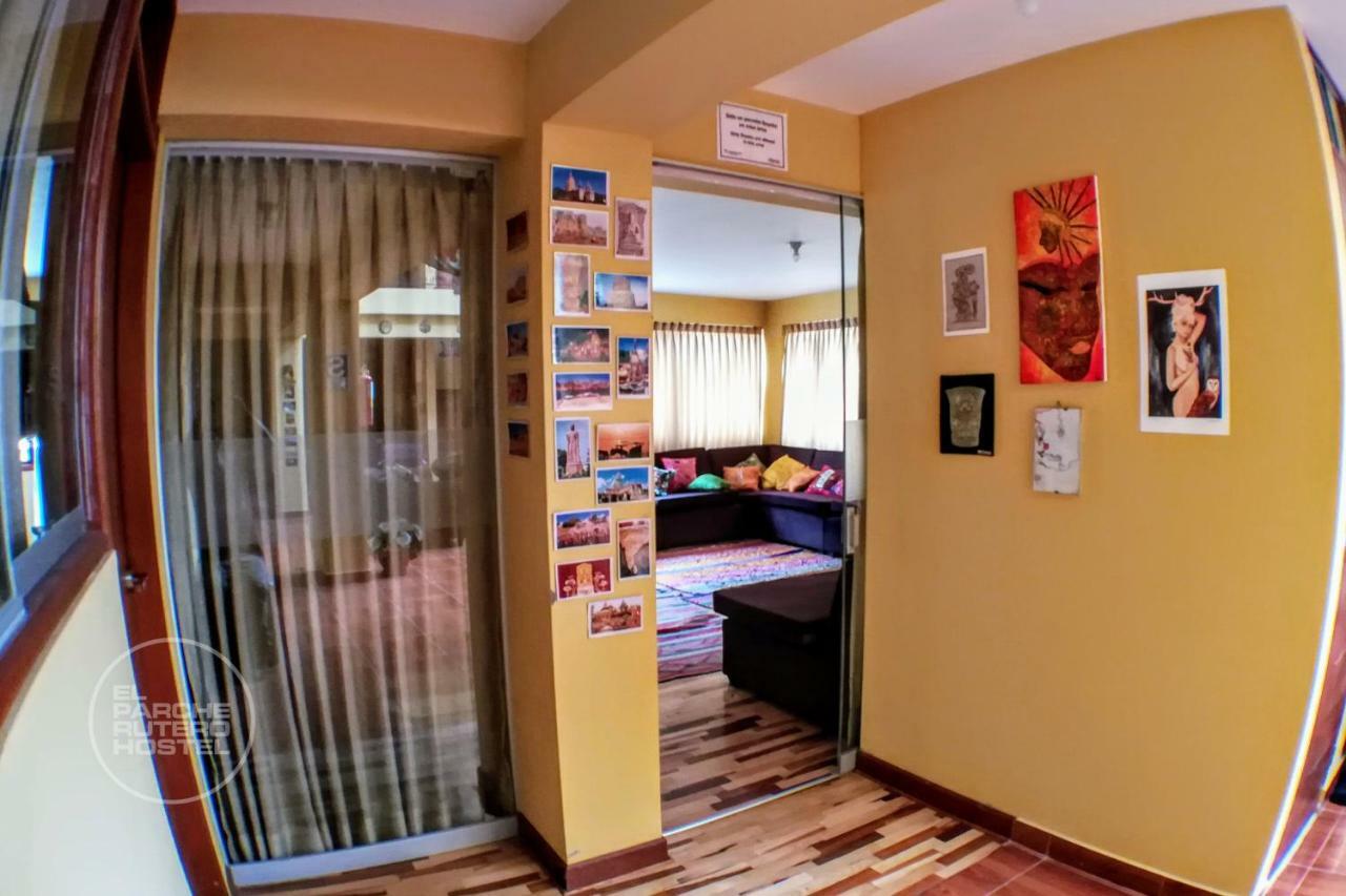 El Parche Rutero Hostel ピサック エクステリア 写真